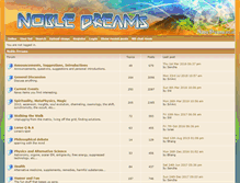 Tablet Screenshot of nobledreams.co.uk